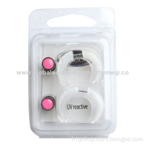 Acrylic Pincher Faux Ring, Made of UV, 2014 Hot Selling